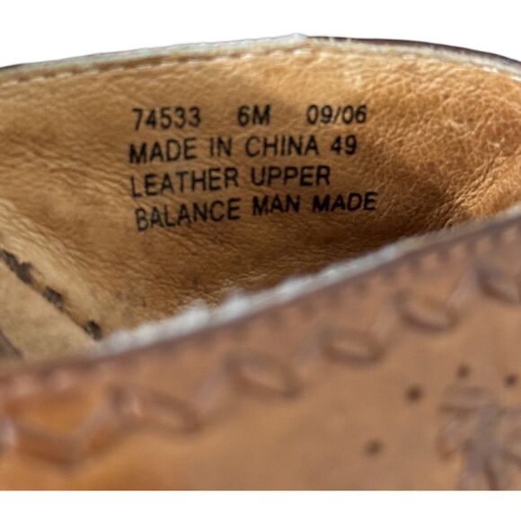 Clarks Shoes Womens 6M Brown Leather Closed Toe Sandals Peasant Boho Bohemian - Picture 9 of 10